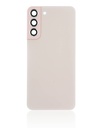 Vitre arrière avec lentille caméra compatible Samsung Galaxy S22 Plus 5G - Sans Logo - Aftermarket Plus - Pink Gold