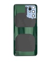 Vitre arrière avec lentille caméra compatible SAMSUNG S20 Plus - SERVICE PACK - Aura Bleu