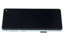 Bloc écran LCD avec châssis - sans capteur d'empreintes digitales compatible Samsung Galaxy S10 - Aftermarket Plus: TFT - Prism Green