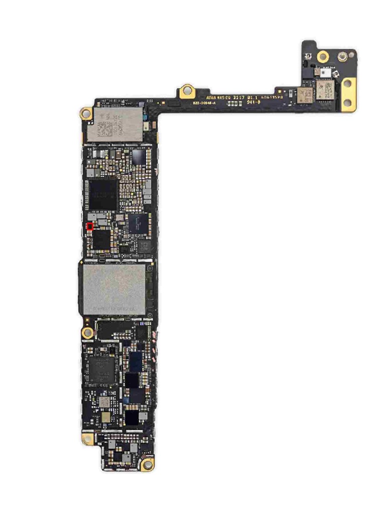 Oscillateur à cristal 32,768 KHz compatible iPhone 8 - 8 Plus - X - XS - XS Max - XR - Série 11 - Série 12 - Y3000