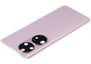 Vitre arrière avec lentille caméra compatible Huawei P50 Pro - Charm Pink