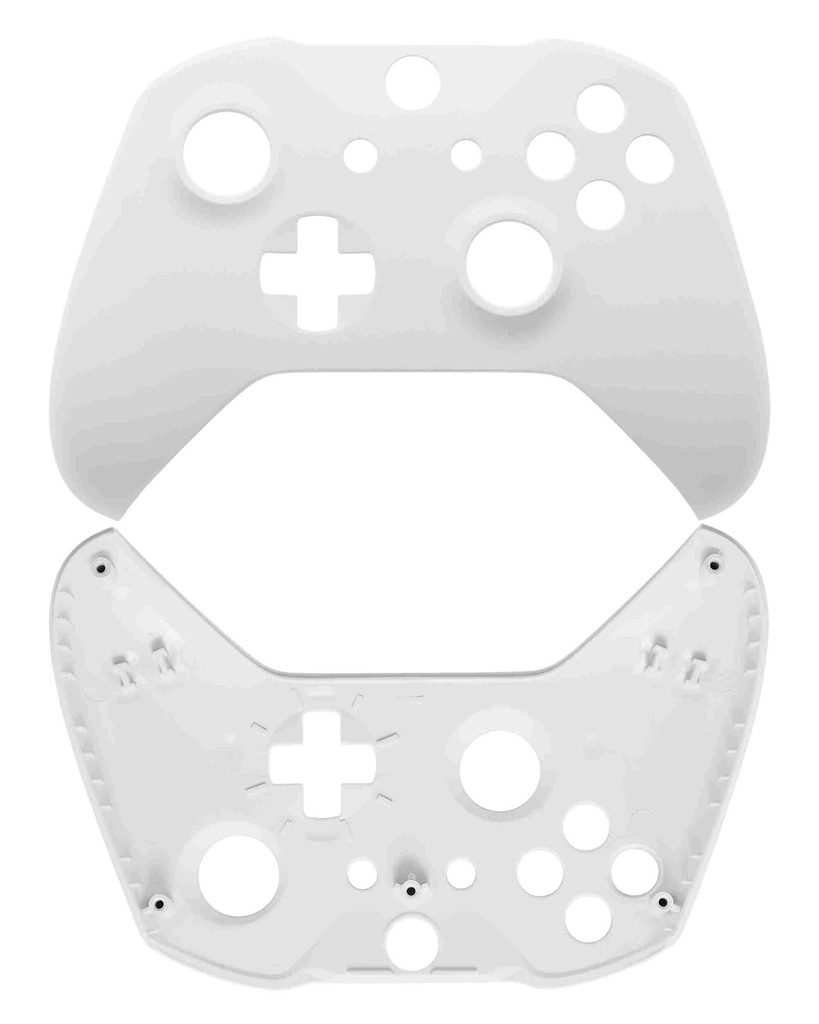 Plaque frontale pour manette compatible Xbox One S - Blanc
