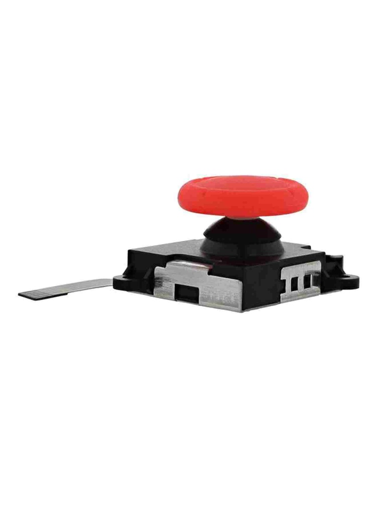 Joystick analogique 3D avec capuchon pour manette Nintendo Switch - Switch OLED - Switch Lite - Rouge