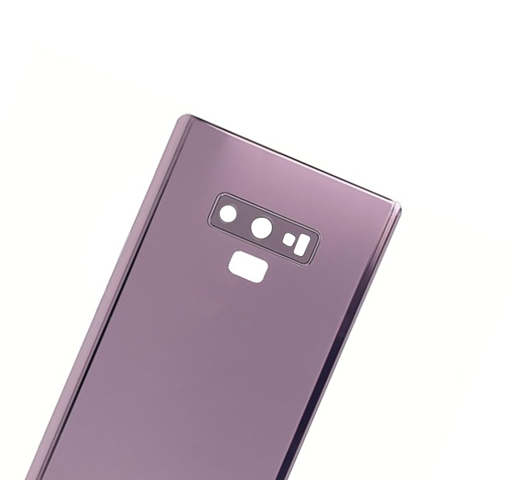 Vitre arrière avec lentille caméra compatible Samsung Galaxy Note 9 - SERVICE PACK - Lavender Purple