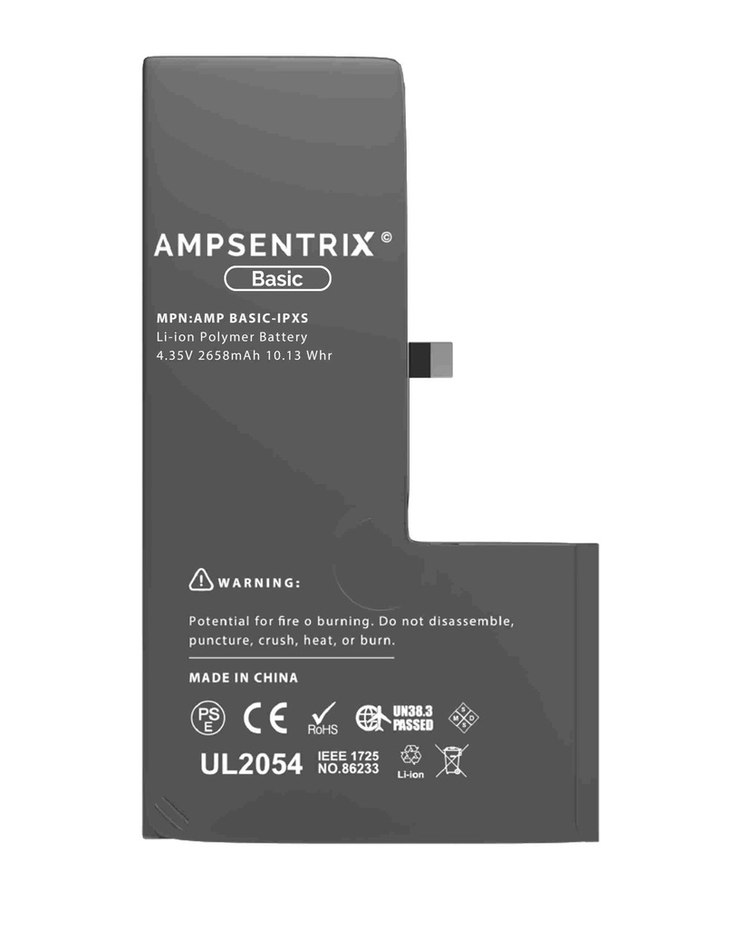 Batterie compatible iPhone XS - AmpSentrix Basic