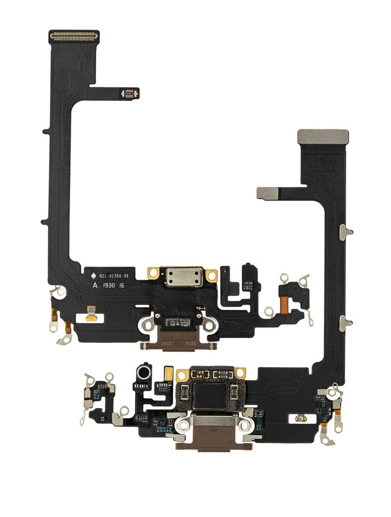 Connecteur de charge compatible pour iPhone 11 Pro - Or