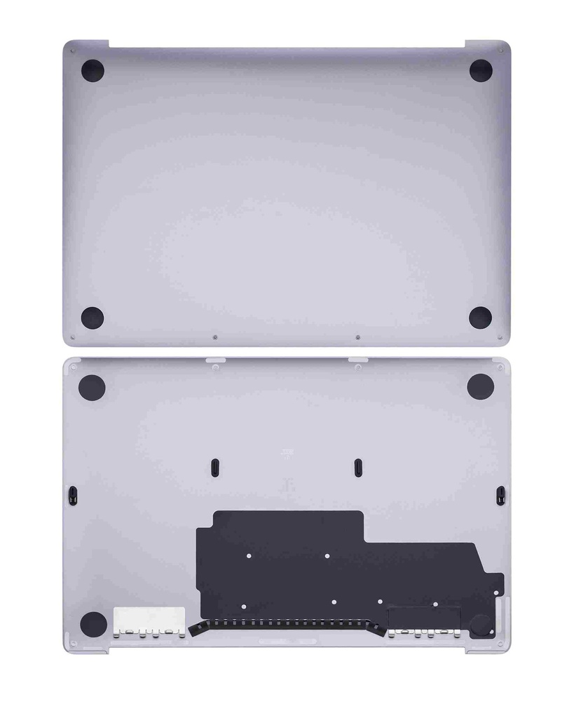 Coque - châssis inférieur - compatible MacBook Pro 13" Retina - A2159 Milieu 2019 - Gris Sidéral