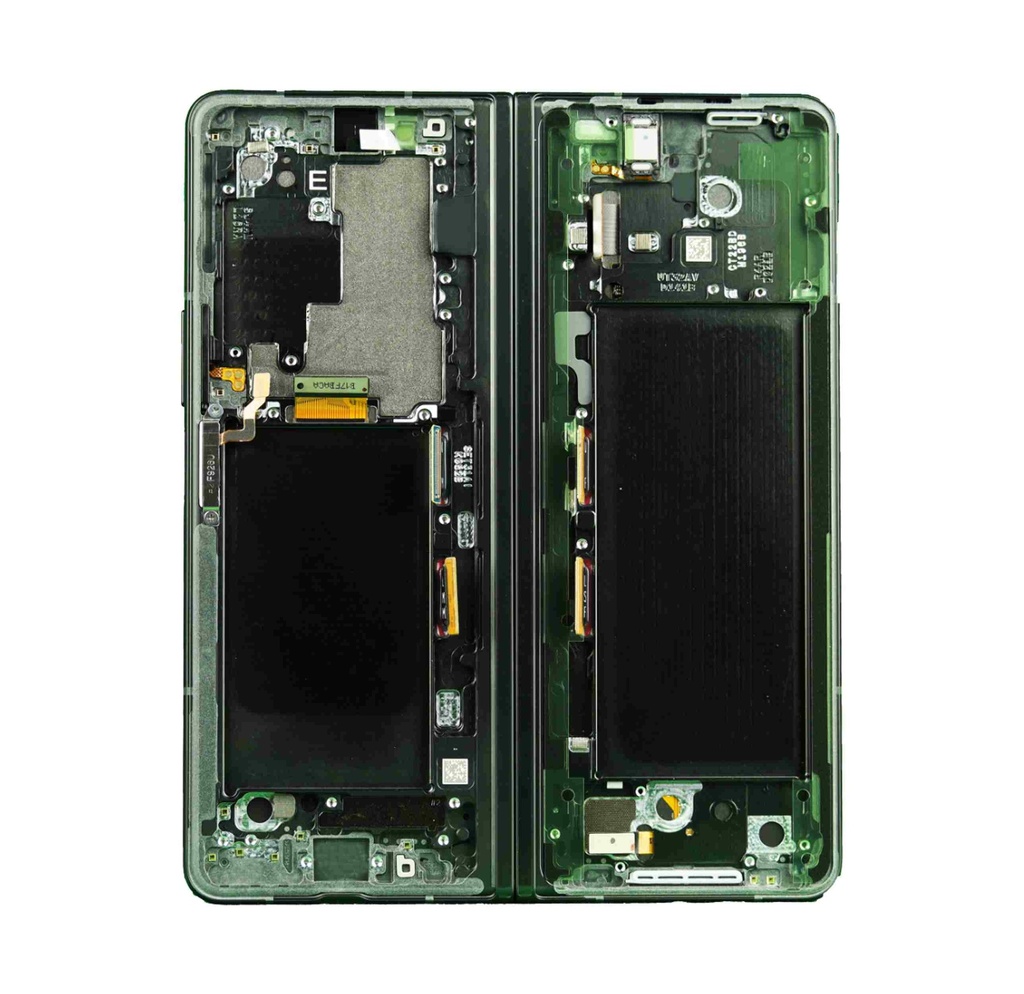 Bloc écran Interne SAMSUNG Z Fold 3 5G - F926 - Phantom Green - SERVICE PACK
