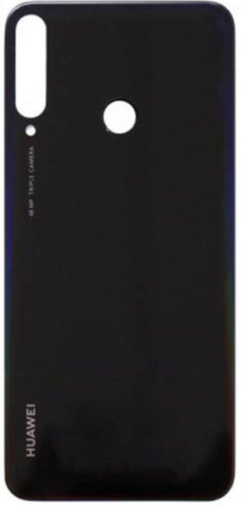 Vitre arrière pour Huawei P40 Lite E - Noir - SERVICE PACK