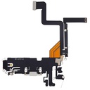 Connecteur de charge avec nappe compatible iPhone 14 Pro - Aftermarket Plus - Argent