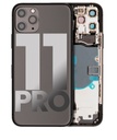 Châssis avec nappes pour iPhone 11 Pro - Grade A - avec Logo - Gris sidéral
