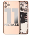 Châssis avec nappes pour iPhone 11 Pro Max - Grade A - avec Logo - Or