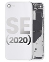 Châssis avec nappes pour iPhone SE 2020 - Grade A - avec logo - Blanc