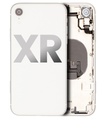 Châssis avec nappes pour iPhone XR - Grade A - avec logo - Blanc