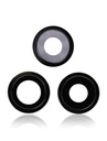 Lentille caméra arrière avec support compatible iPhone 12 Pro - Aftermarket Plus - Graphite