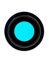 Lentille caméra arrière avec support compatible iPhone 12 Pro Max - Real Sapphire Premium - Bleu pacifique