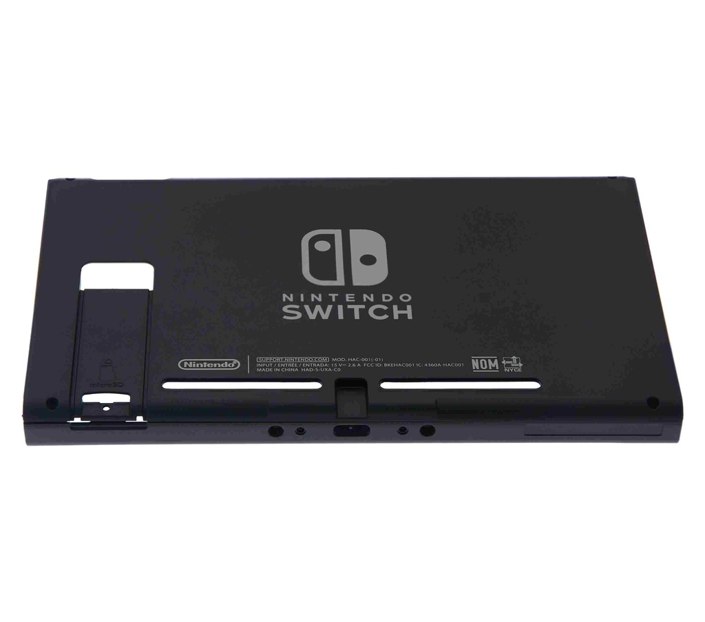 Coque haut et bas compatible Nintendo Switch - HAC-001-01 Version 2 - Noir