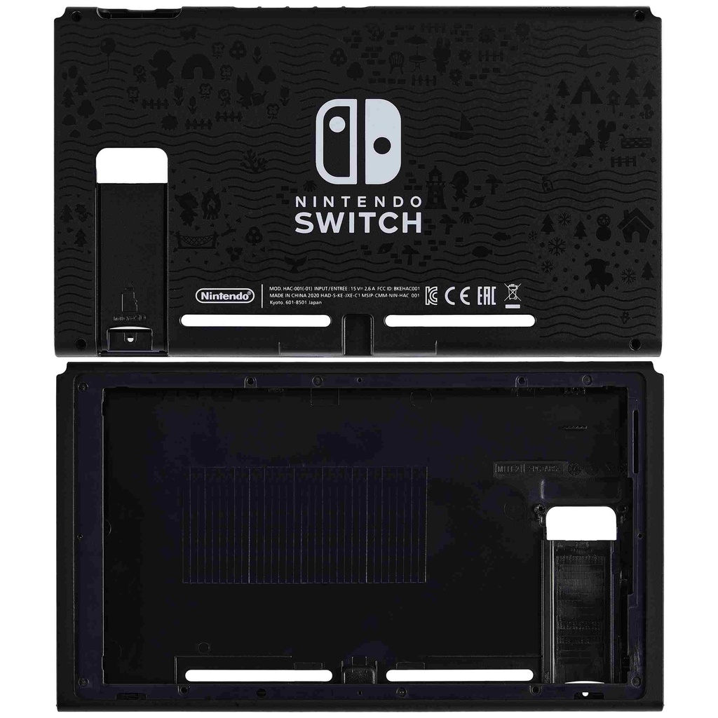 Coque arrière compatible Nintendo Switch - HAC-001-01 - Animal forest