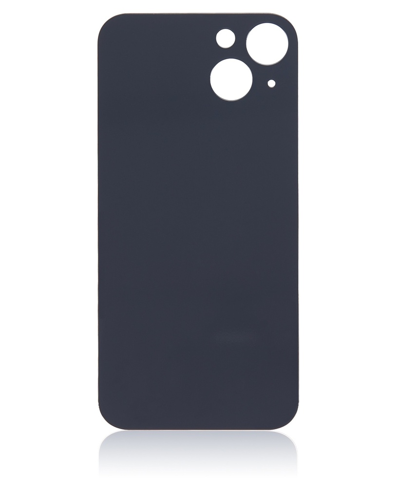 Vitre arrière compatible pour iPhone 13 - Sans logo - Minuit