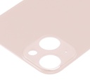 Vitre arrière compatible pour iPhone 13 - Sans logo - Rose