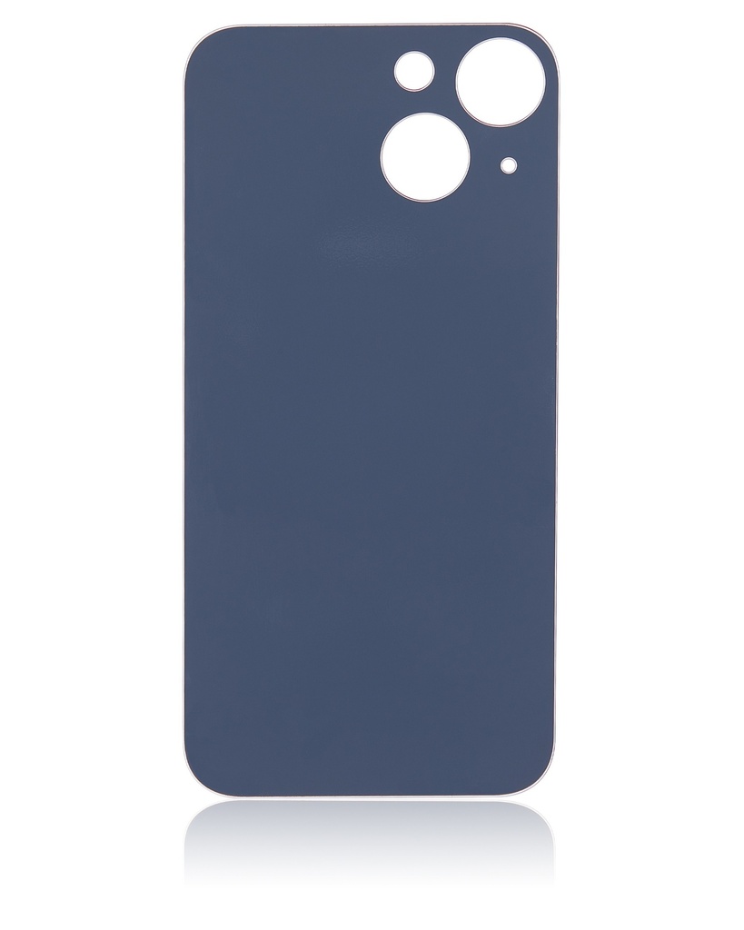 Vitre arrière compatible pour iPhone 13 Mini - Sans logo - Minuit