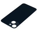 Vitre arrière compatible pour iPhone 13 Mini - Sans logo - Minuit