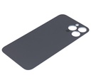 Vitre arrière compatible pour iPhone 13 Pro Max - Sans logo - Bleu Alpin