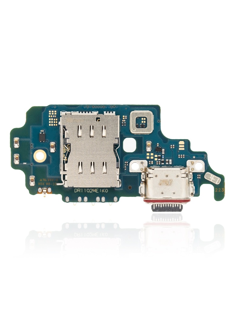 Connecteur de charge avec lecteur SIM pour SAMSUNG S21 Ultra 5G G998U - Version Amérique du nord