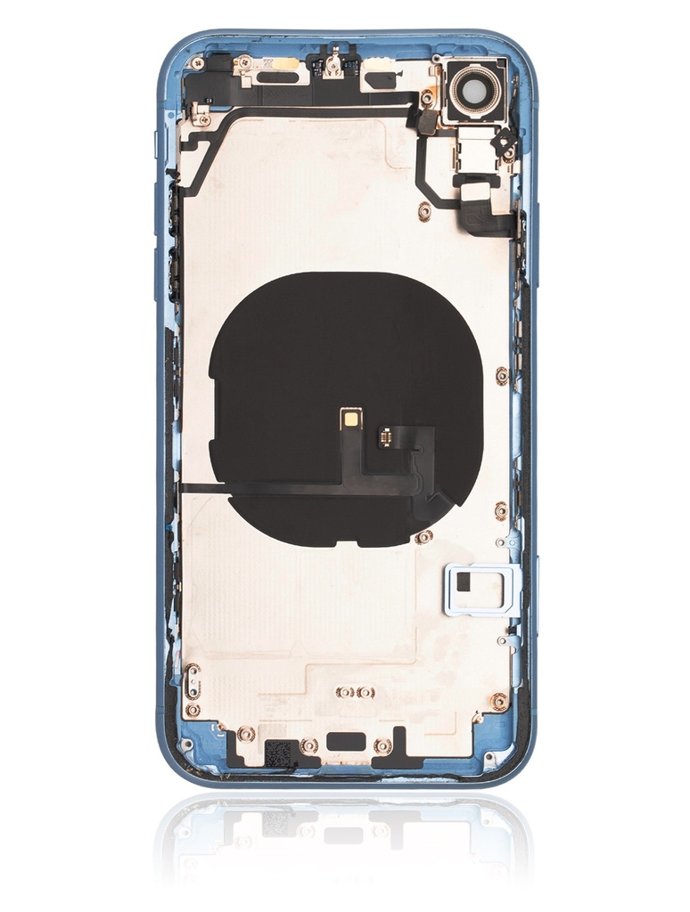 Châssis avec nappe pour iPhone XR - Grade A - Bleu