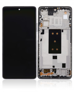 Bloc écran LCD avec chassis compatible pour Xiaomi 11T Pro - Gris Comète - AfterMarket Incell