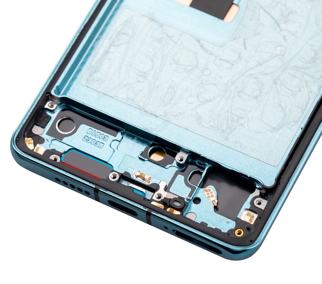 Bloc écran OLED avec châssis pour Huawei P30 Pro - Reconditionné - Bleu