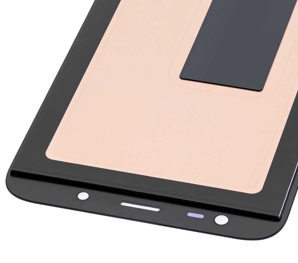 Bloc écran OLED sans châssis compatible pour SAMSUNG J6 - J600 - Aftermarket Plus - Noir