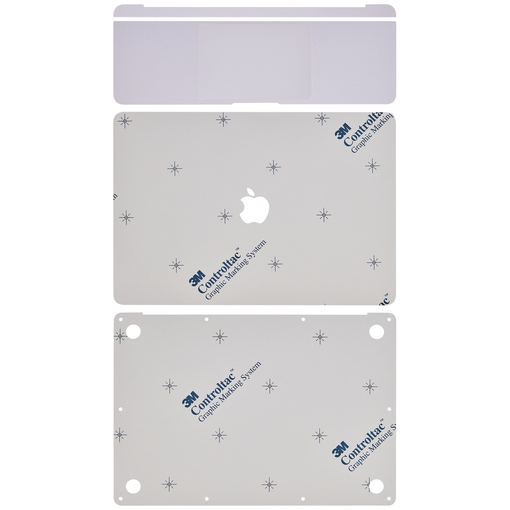 Film 4 en 1 compatible pour MacBook Air 13" - A1932 - Fin 2018 Début 2019 - Or Rose
