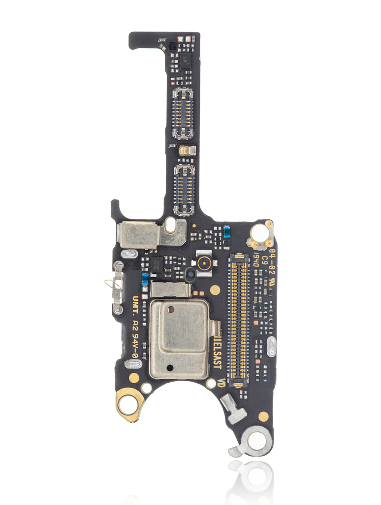 Lecteur de Carte Sim avec Microphone PCB Board Compatible pour Huawei P40 Pro
