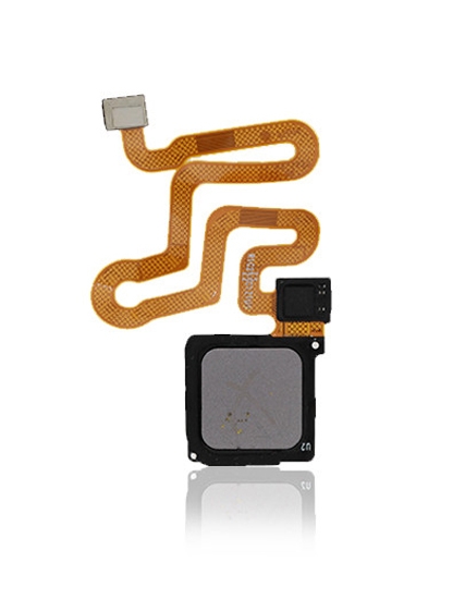 Lecteur d'Empreintes Digitales avec câble flexible compatible avec Huawei P9 (Gris titane)