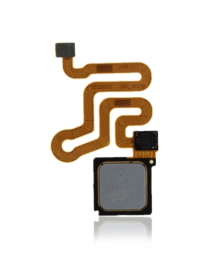 Lecteur d'Empreintes Digitales avec câble flexible compatible avec Huawei P9 (Argent mystique)
