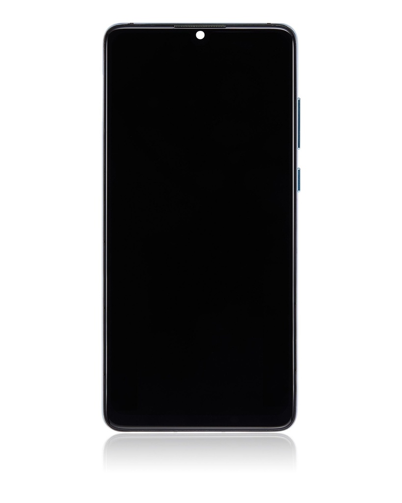 Bloc écran LCD avec cadre compatible pour Huawei P30 (Aftermarket : Incell) (Aurora)
