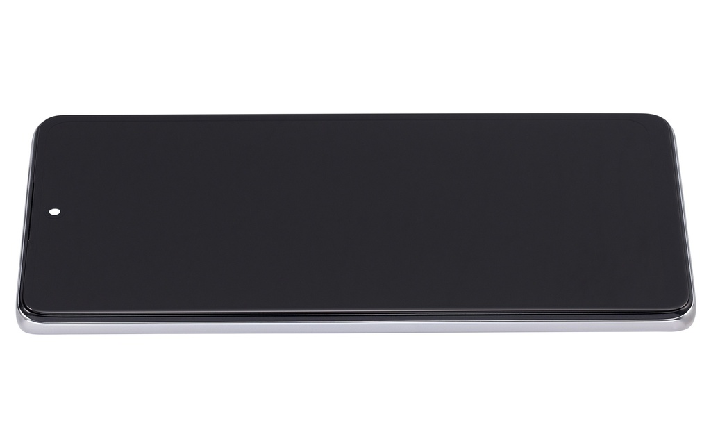 Bloc écran LCD avec châssis pour Xiaomi 11T Pro - Aftermarket : Incell - Moonlight White