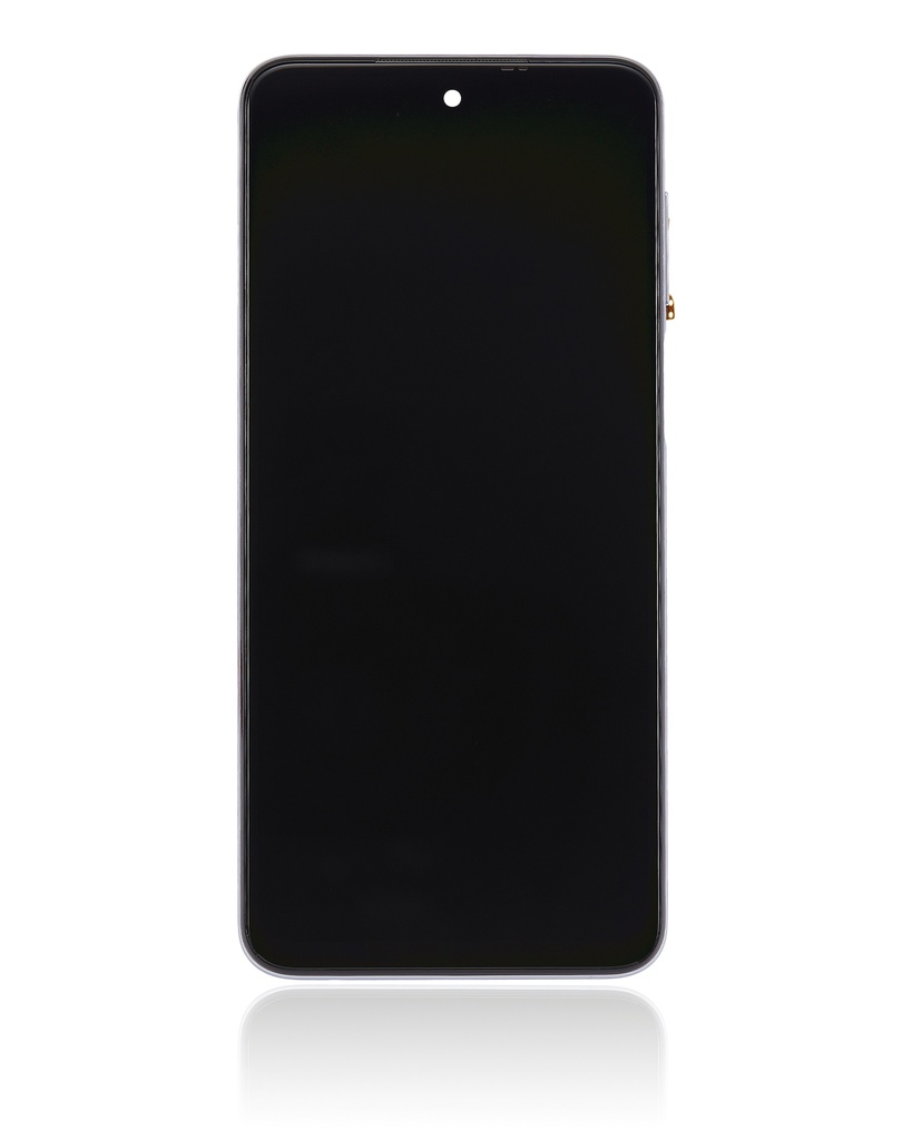 Bloc écran LCD avec châssis pour Xiaomi Redmi Note 9S / Redmi Note 9 Pro 4G - Reconditionné - Blanc Glacier