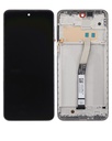 Bloc écran LCD avec châssis pour Xiaomi Redmi Note 9S / Redmi Note 9 Pro 4G - Reconditionné - Blanc Glacier
