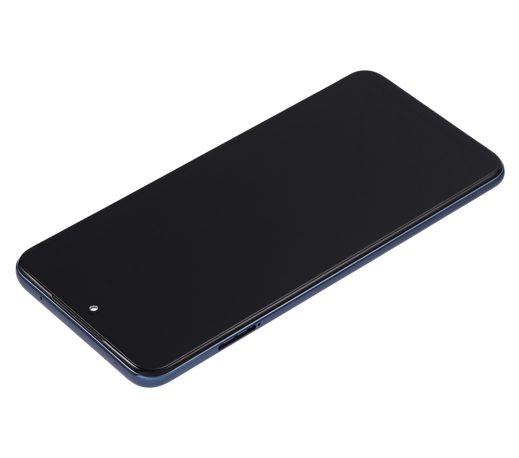 Bloc écran LCD pour Xiaomi Redmi Note 9S / Redmi Note 9 Pro 4G - Avec châssis - Reconditionné - Interstellar Gray