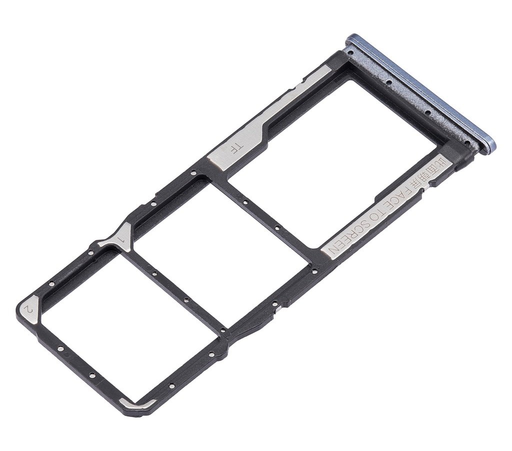 Tiroir SIM (Dual) pour Xiaomi Redmi Note 9S / Note 9 Pro 4G - Interstellar Gray