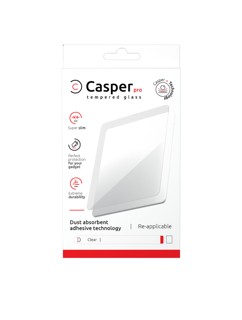 Verre trempé Clair compatible iPad Mini 4 - Mini 5 Apple - Casper Pro