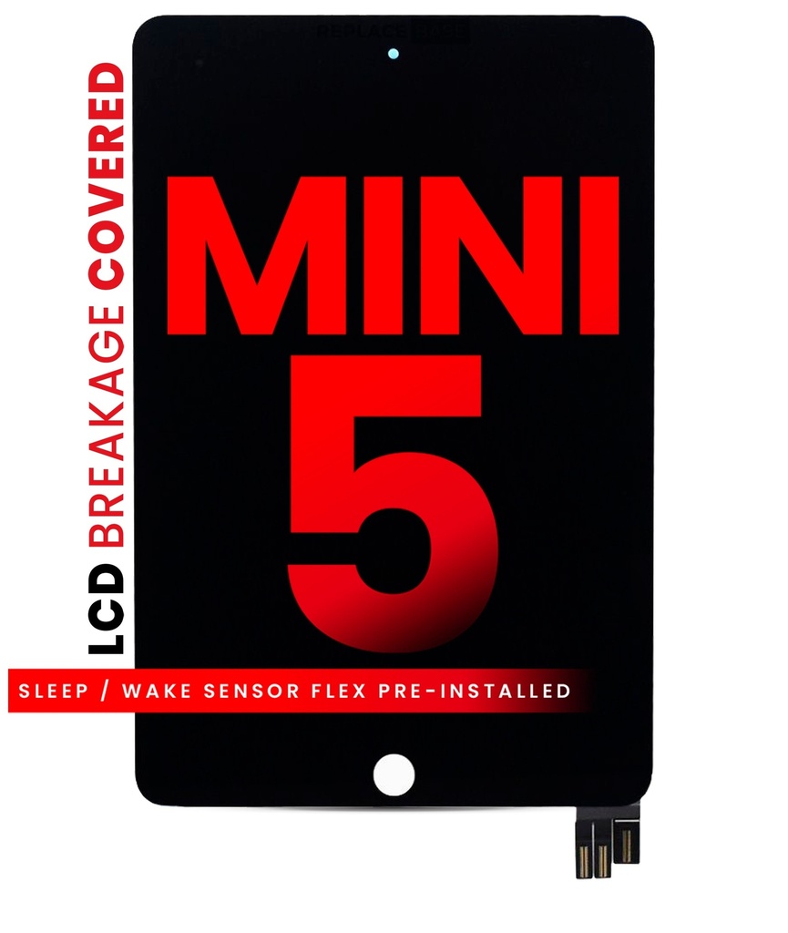 Bloc écran LCD et tactile pour iPad Mini 5 - XO7 - Noir