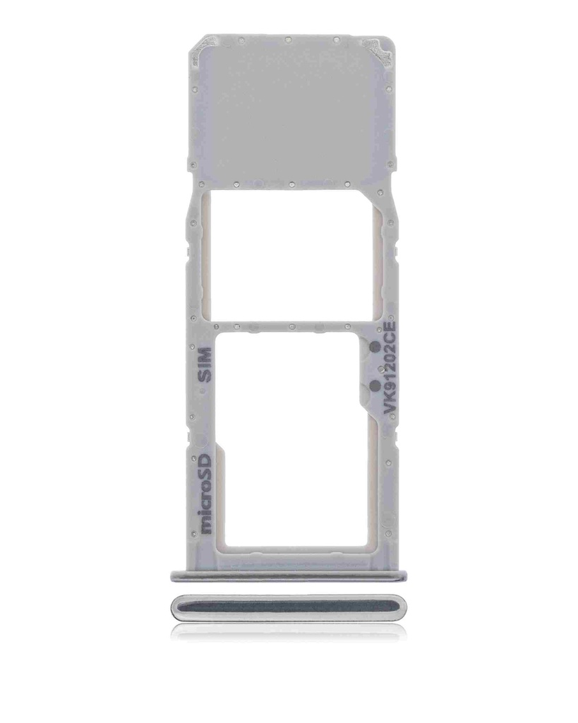 Tiroir SIM compatible SAMSUNG A51 4G - A515 2019 - Prism Crush White