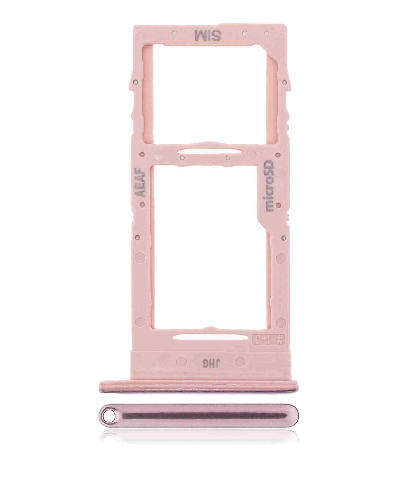 Tiroir SIM compatible SAMSUNG A51 5G - A516 2020 - Prism Cube Pink