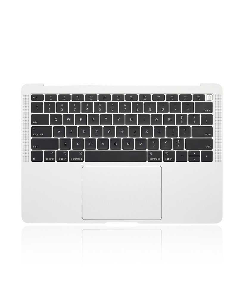 Top case avec clavier AZERTY pour MacBook Air 13" Retina A1932 - Fin 2018 - Début 2019 - Milieu 2019 - Argent