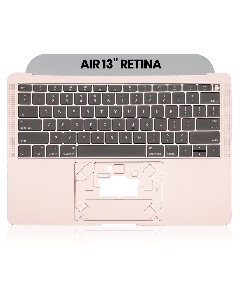 Top case avec clavier AZERTY pour MacBook Air 13" Retina A1932 - Fin 2018 - Début 2019 - Milieu 2019 - Or