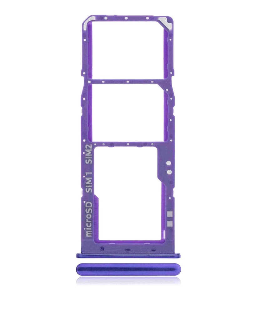 Tiroir SIM double compatible SAMSUNG A30s - A307 2019 - Violet
