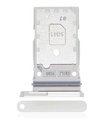 Tiroir SIM double compatible SAMSUNG S21 FE 5G - Blanc